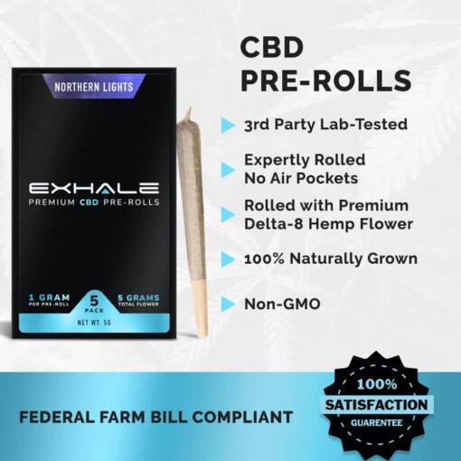 EXHALE CBD PRE-ROLLS - Image 4