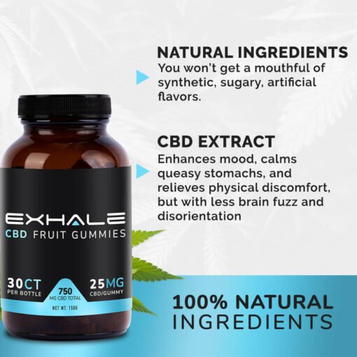 EXHALE CBD GUMMIES - Image 5
